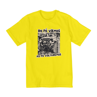 Nome do produto Camiseta Infantil 02 a 08 Anos  - Troller  - Do Pó Viemos