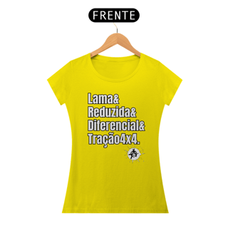 Nome do produto Baby Look Classic - Lama & Tração 4x4