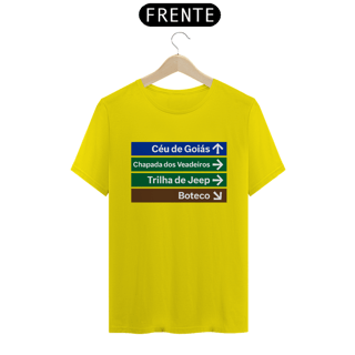 Nome do produto Camiseta Quality Sinalizando - Goiás