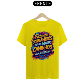 Nome do produto Camiseta Quality Anarkia4x4 - Fazendo Bons Amigos