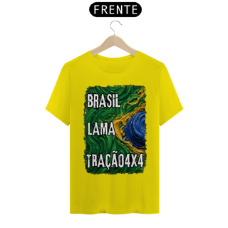 Nome do produto Camiseta Quality - Brasil - Lama - Tração 4x4