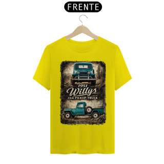 Nome do produto Camiseta Quality - F75 - 1951 Willys 4×4 Pickup Truck