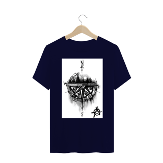 Nome do produto Camiseta Plus Size - Anarkia4x4 Bússola