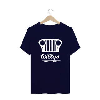 Nome do produto Camiseta Plus Size - Grade Willys Branca