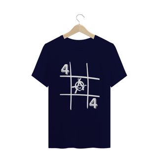 Nome do produto Camiseta Plus Size - Anarkia Jogo/Velha