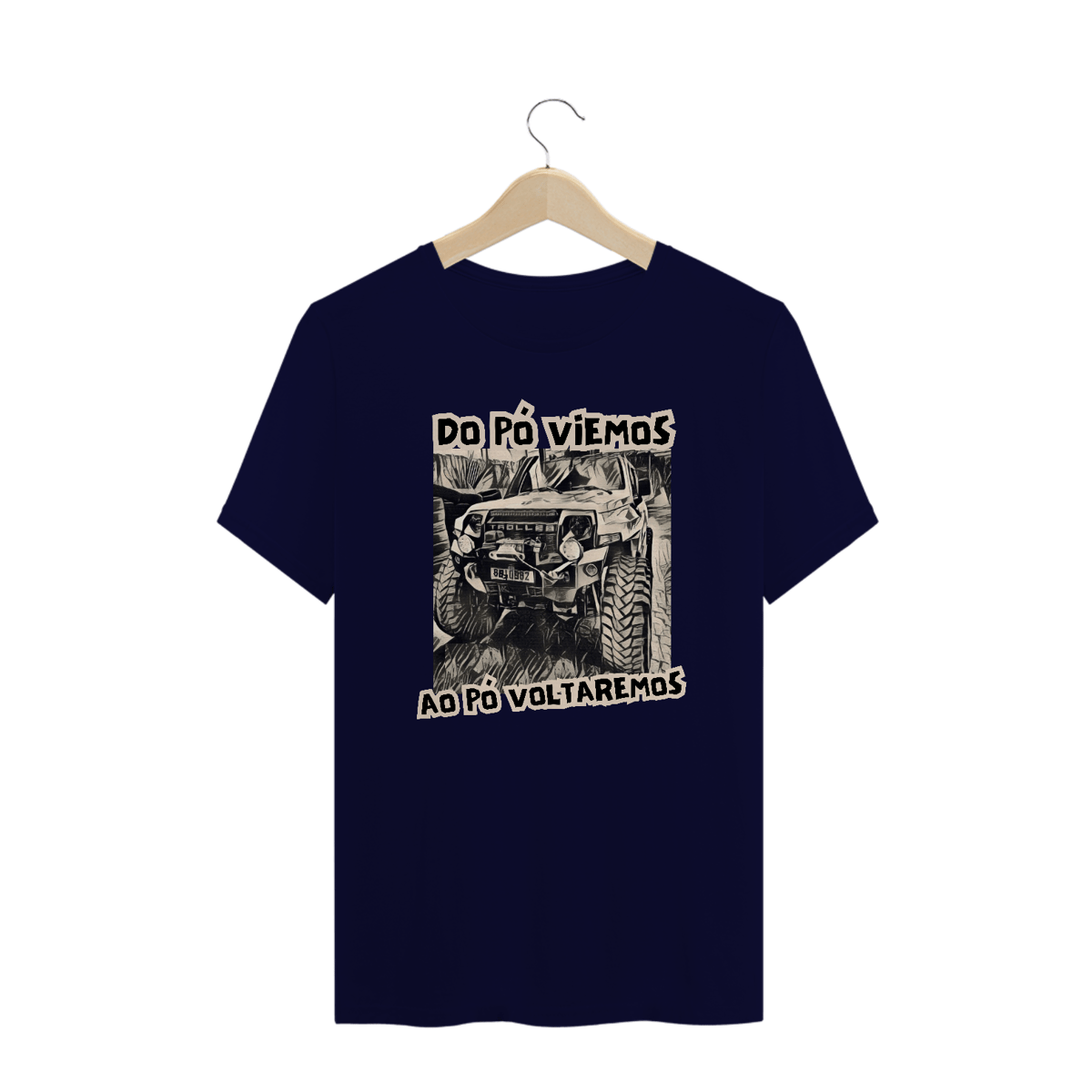 Nome do produto: Camiseta Plus Size Troller - Do Pó Viemos