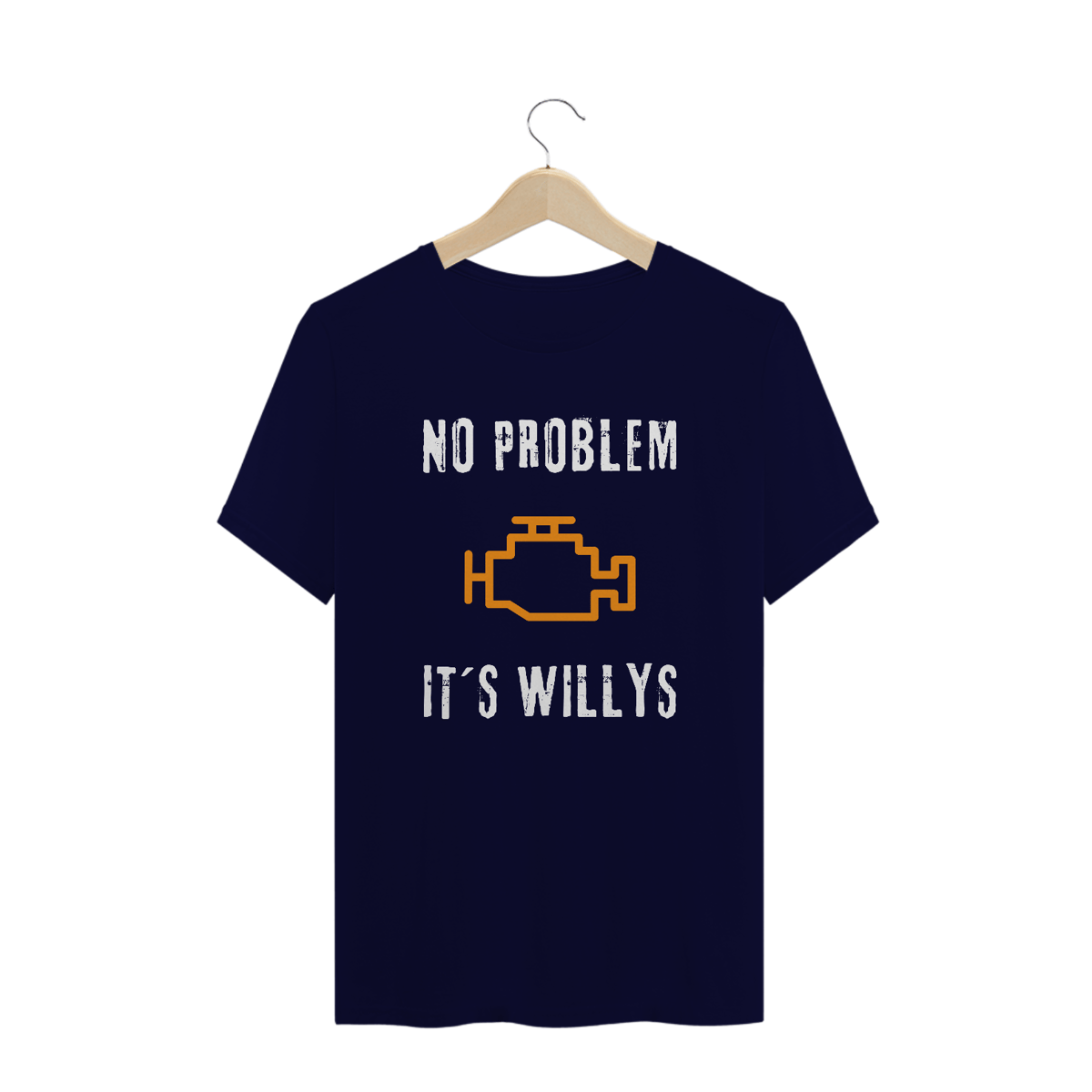 Nome do produto: Camiseta Plus Size - NO PROBLEM