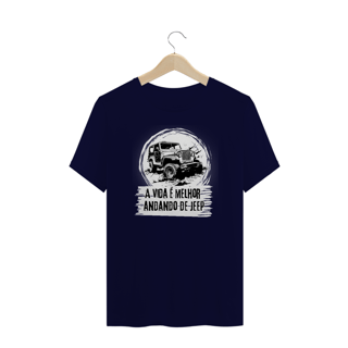 Nome do produto Camiseta Plus Size - Vida de Jeep