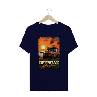 Nome do produto Camiseta Plus Size - Land Rover Off Road