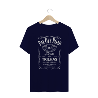 Nome do produto Camiseta Plus Size - Pai Off Road - Branco