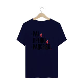Nome do produto Camiseta Plus Size - Pai & Jipeiro & Parceiro