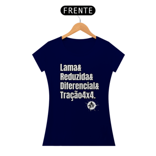 Nome do produto Baby Look Classic - Lama & Tração 4x4