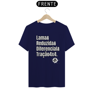Nome do produto Camiseta Quality - Lama & Redução & Diferencial & Tração4x4