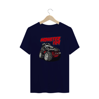 Nome do produto Camiseta Plus Size - Monster TR4