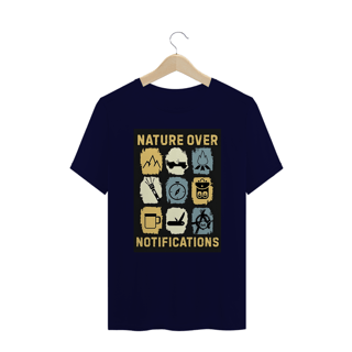 Nome do produto Camiseta Plus Size - NATURE OVER