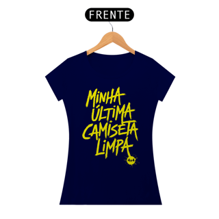 Nome do produto Baby Look Classic - Ultima Camiseta Limpa