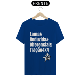 Nome do produto Camiseta Quality - Lama & Redução & Diferencial & Tração4x4