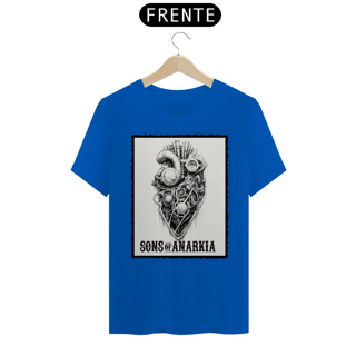 Nome do produto Camiseta Quality - Sons Of Anarkia Coração - Branca