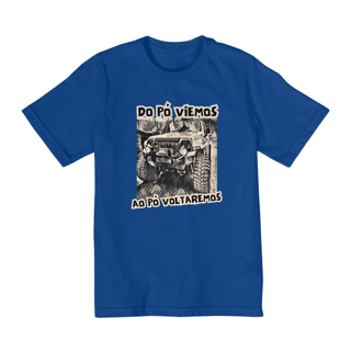 Nome do produto Camiseta Infantil 02 a 08 Anos  - Troller  - Do Pó Viemos