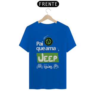 Nome do produto Camiseta Quality - Pai ama Jeep - Black
