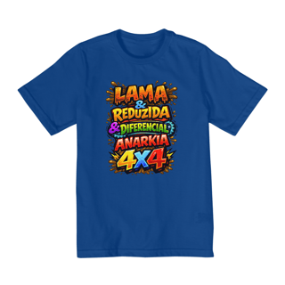 Nome do produto Camiseta Infantil Lama & Reduzida - 10 a 14 Anos