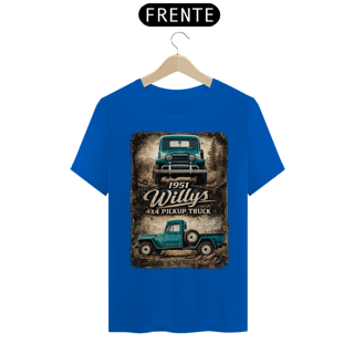 Nome do produto Camiseta Quality - F75 - 1951 Willys 4×4 Pickup Truck