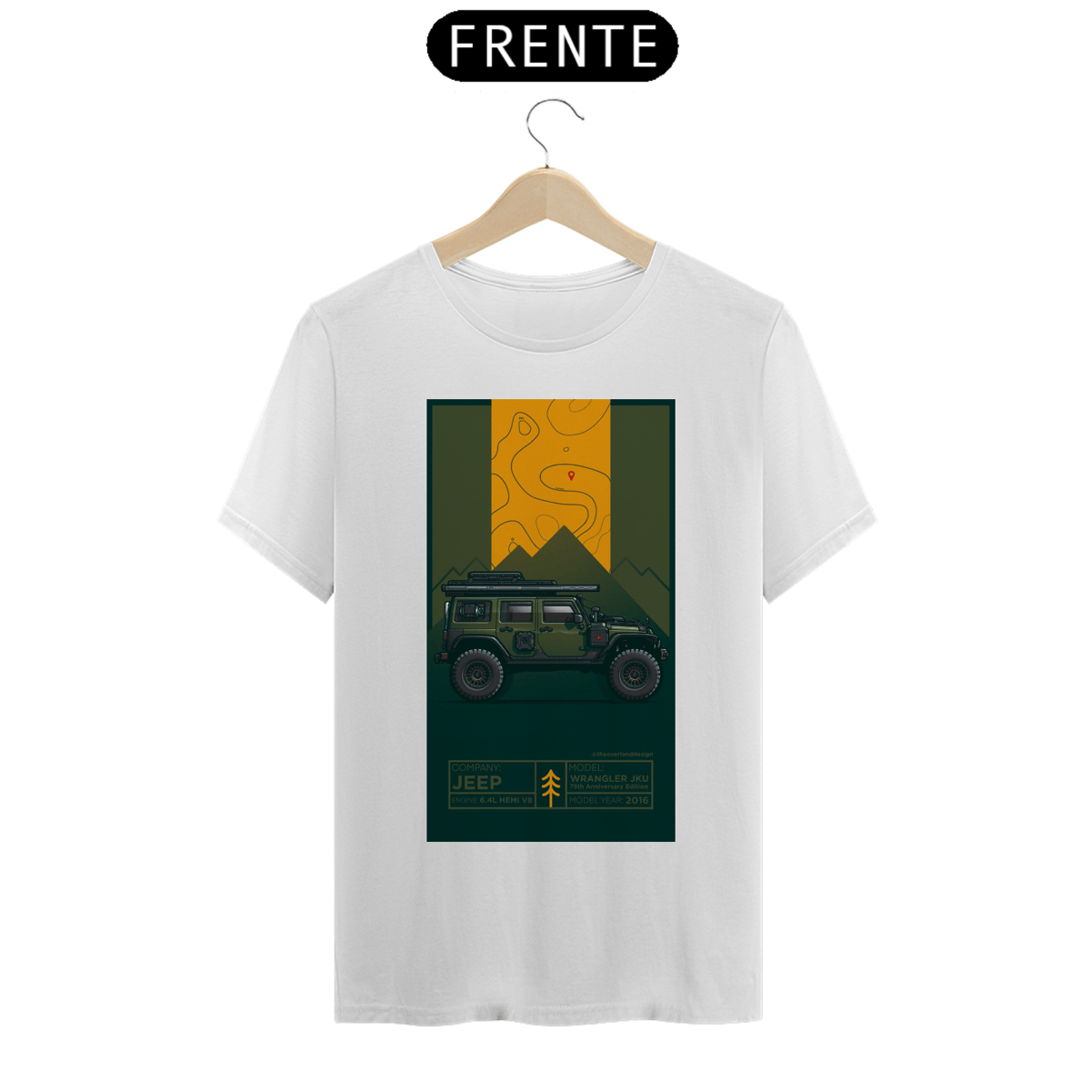 Nome do produto: Camiseta Prime - Jeep Wrangler 