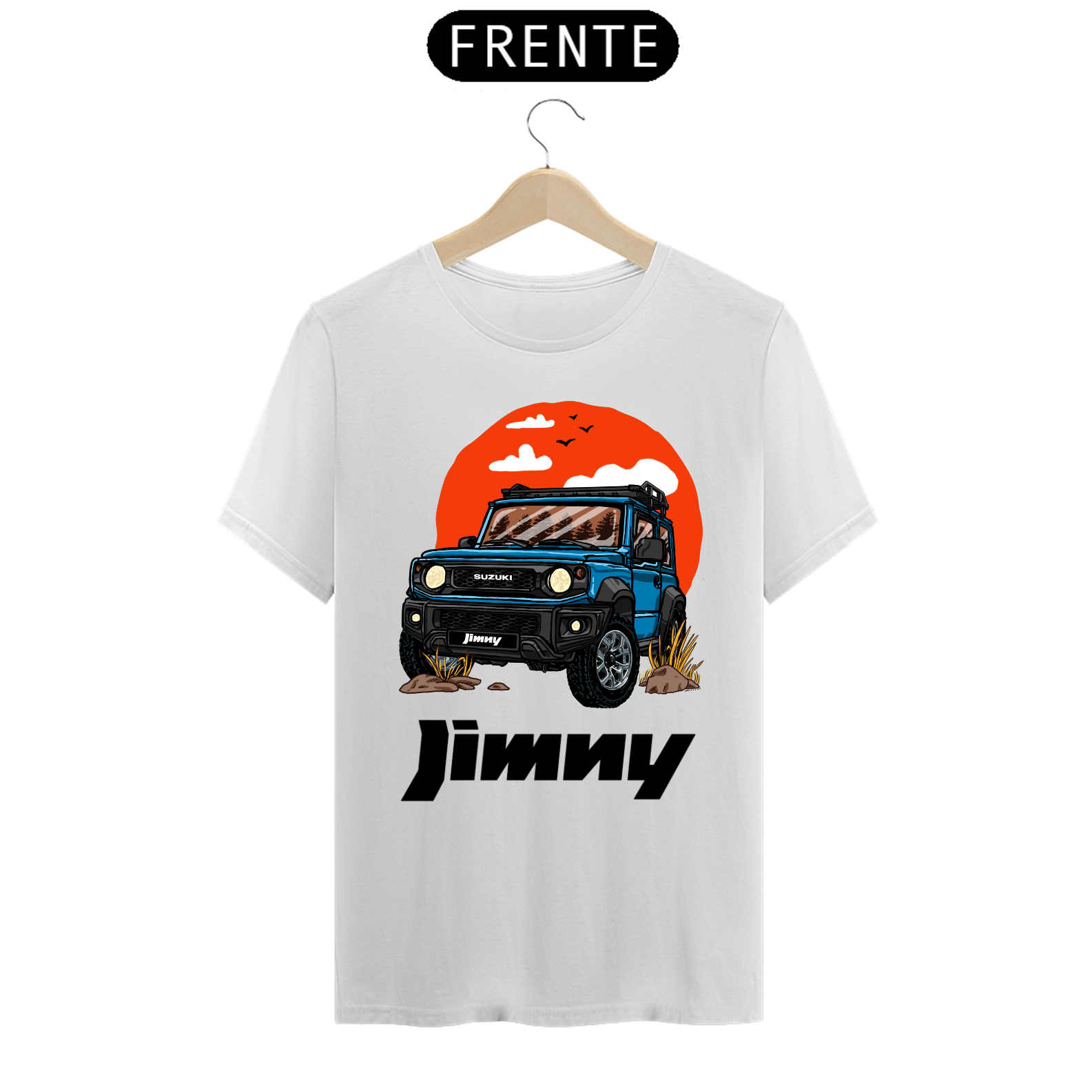 T-shirt Prime - Jimy Azul