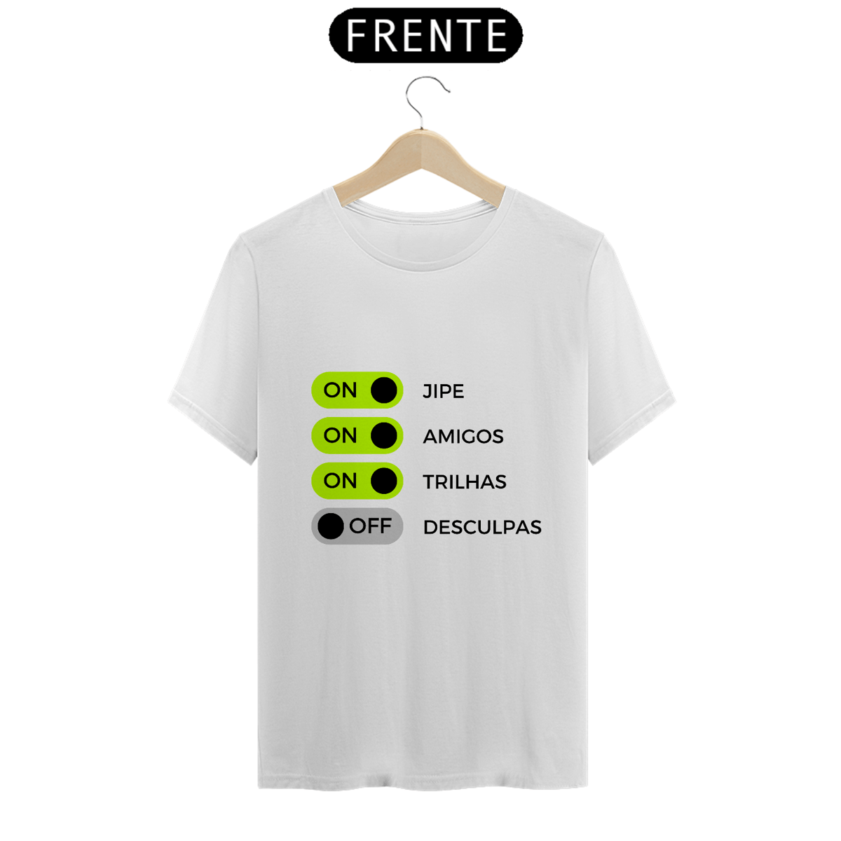 Nome do produto: Camiseta Quality - Jeep & Amigos 
