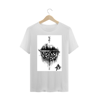 Nome do produto Camiseta Plus Size - Anarkia4x4 Bússola