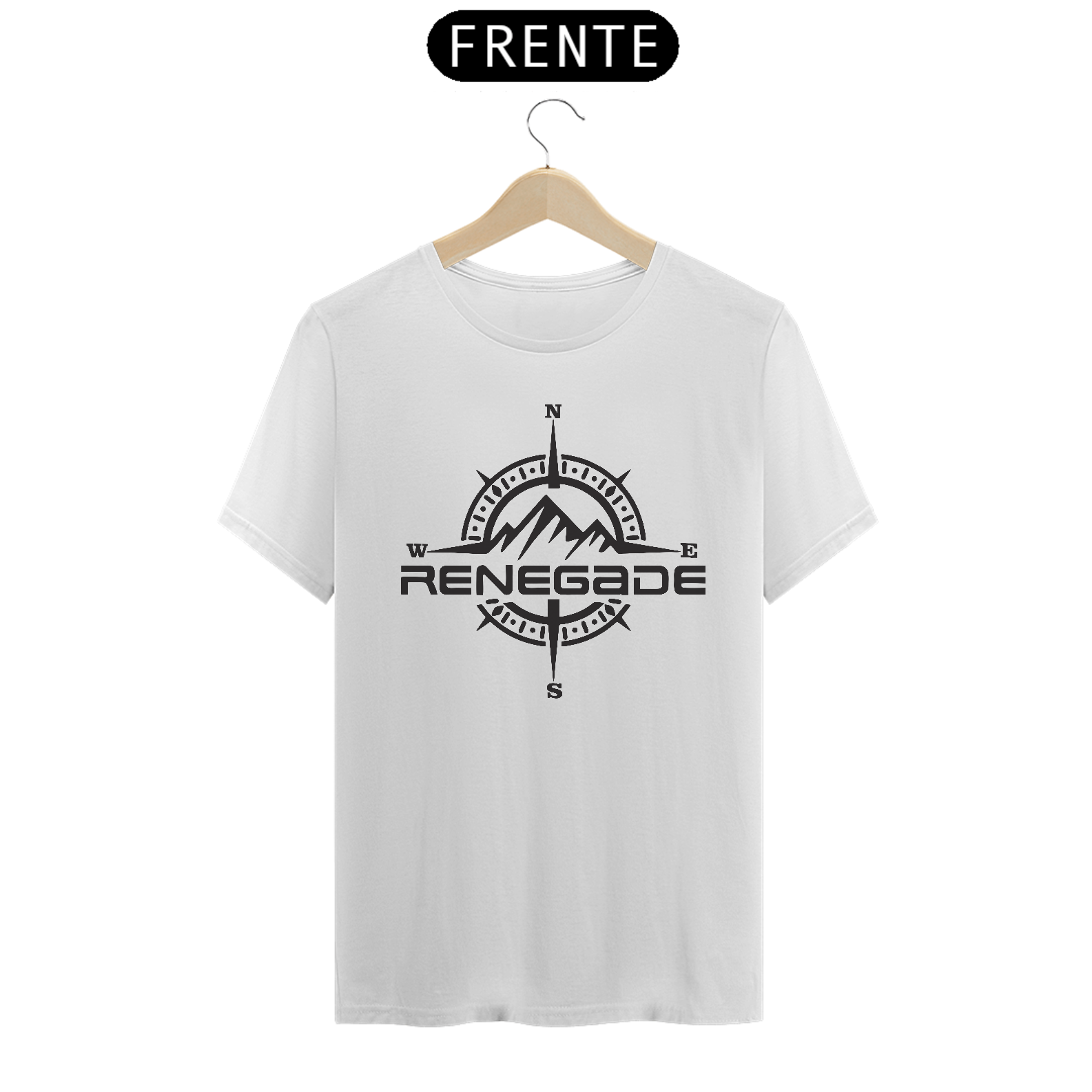 T-Shirt Quality - Renegade Bussola Black