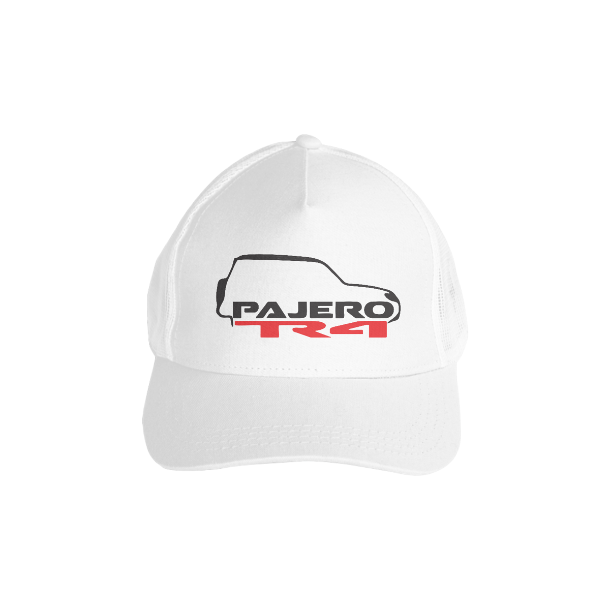 Nome do produto: Boné Americano com Tela - Pajero TR4 Preta