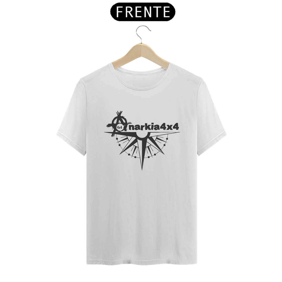 Nome do produto: Camiseta Prime - Anarkia Meia Bussola Black