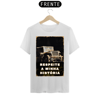 Nome do produto Camiseta Prime - Respeite Minha História