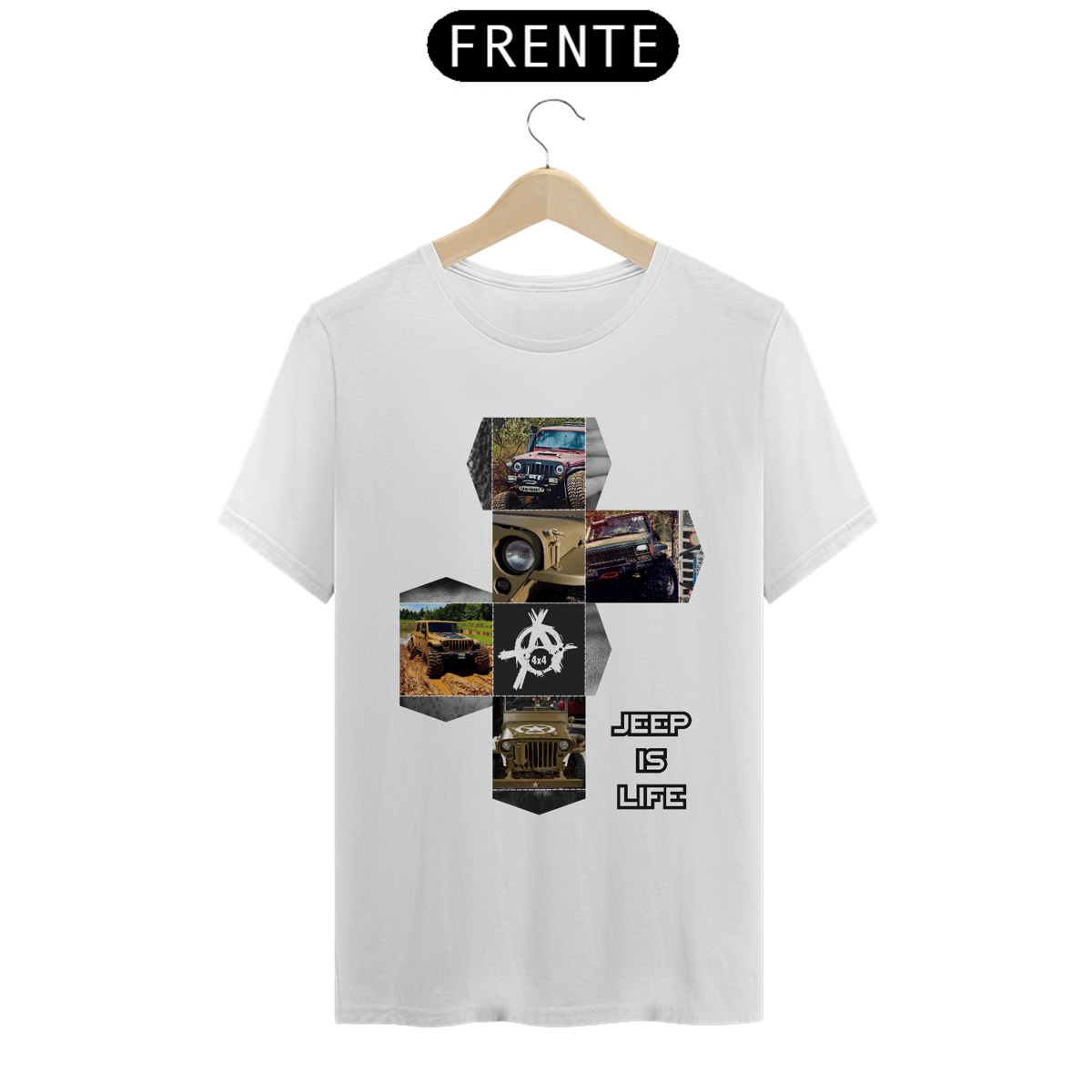 Nome do produto: Camiseta Quality - Jeep is Life