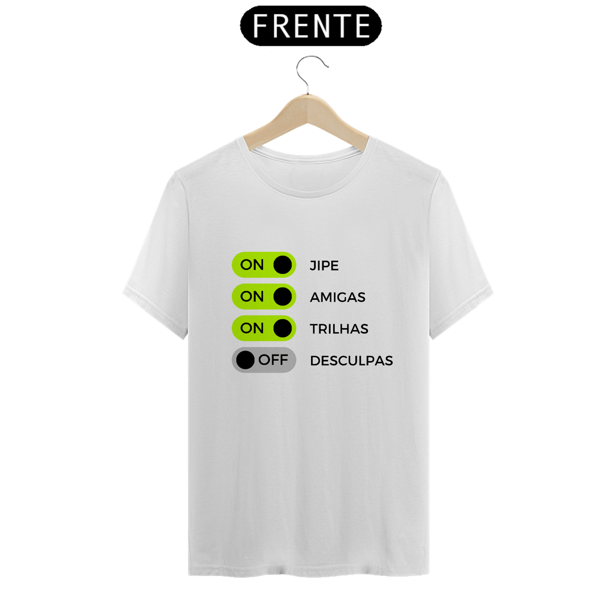 Nome do produto: Camiseta Quality - Jipe & Amigas