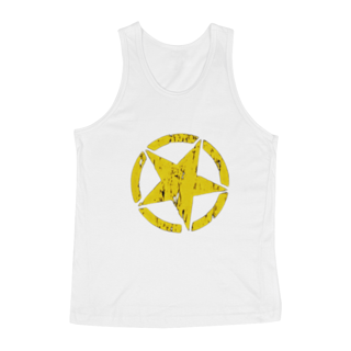 Nome do produto Camiseta Regata - Estrela Amarela