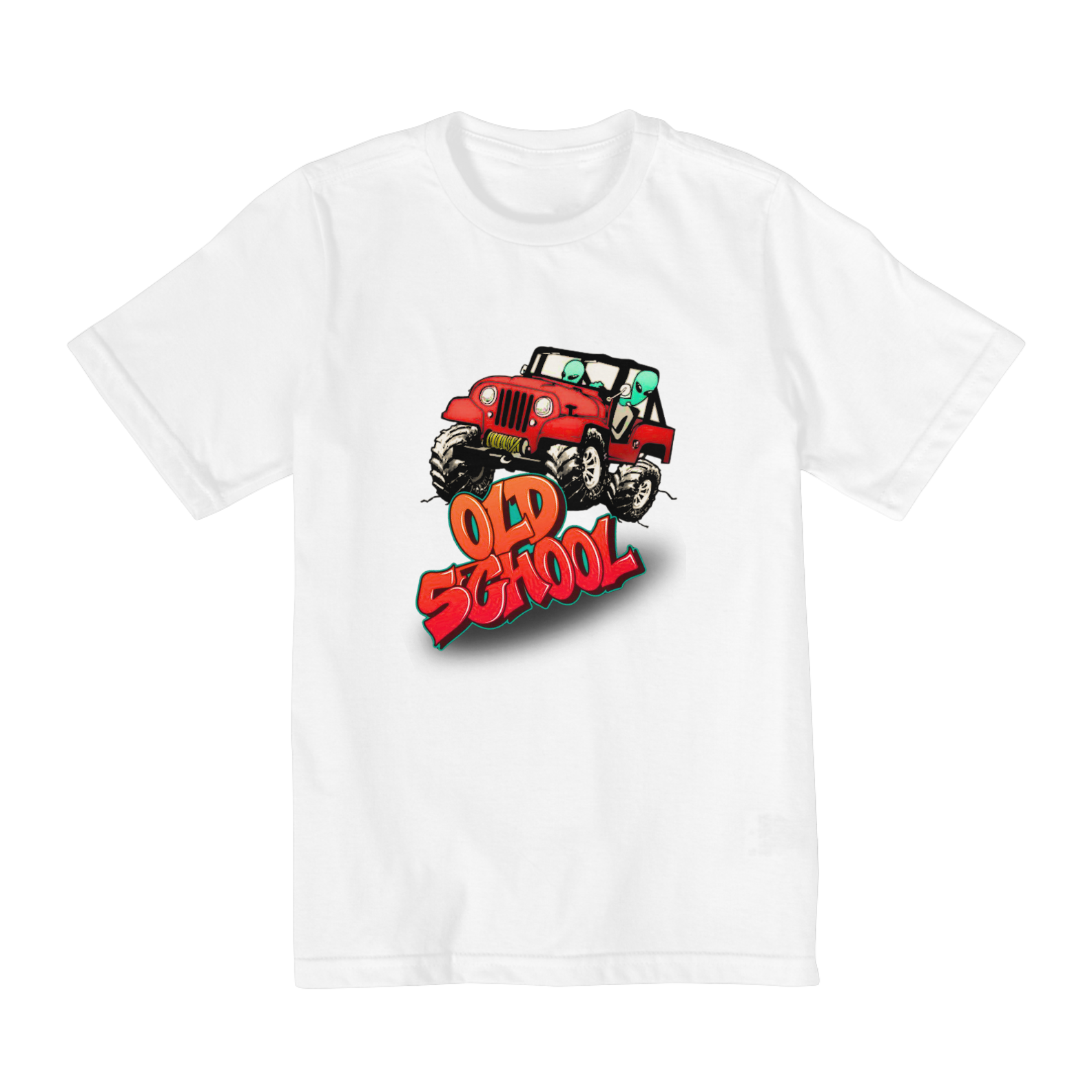 Camisa Infantil Willys Old School - 10 a 14 Anos