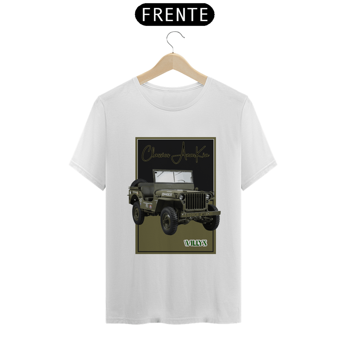 Nome do produto: Camiseta Quality - Clássicos Anarkia - Willys