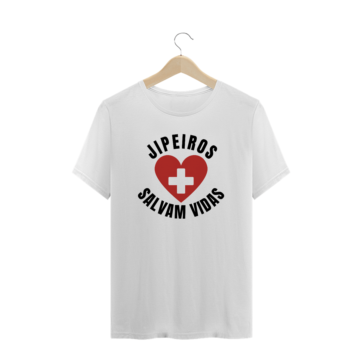 Nome do produto: Camiseta Plus Size - Jipeiros Salvam Vidas 