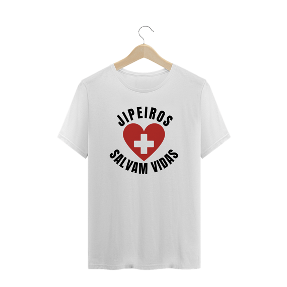 Camiseta Plus Size - Jipeiros Salvam Vidas 