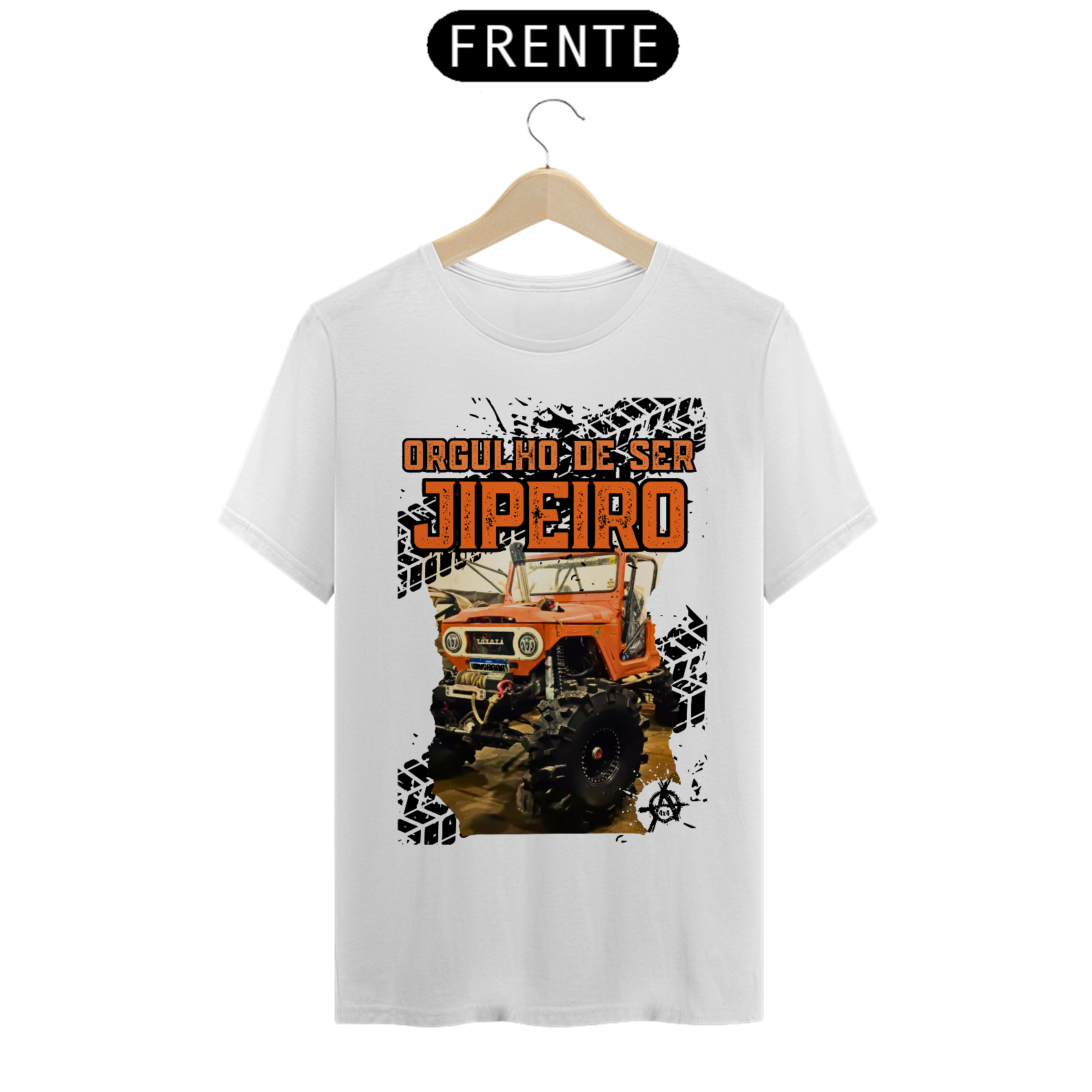 Nome do produto: Camiseta Quality - Orgulho Jipeiro Branca