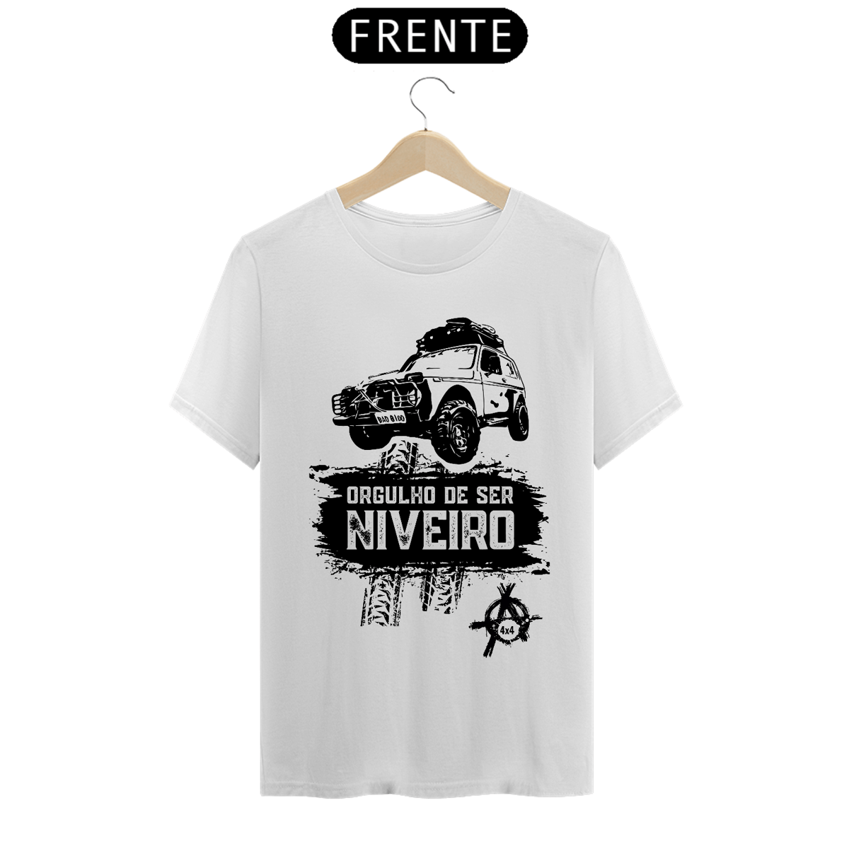 Nome do produto: Camiseta Quality - Orgulho Niveiro - Branca