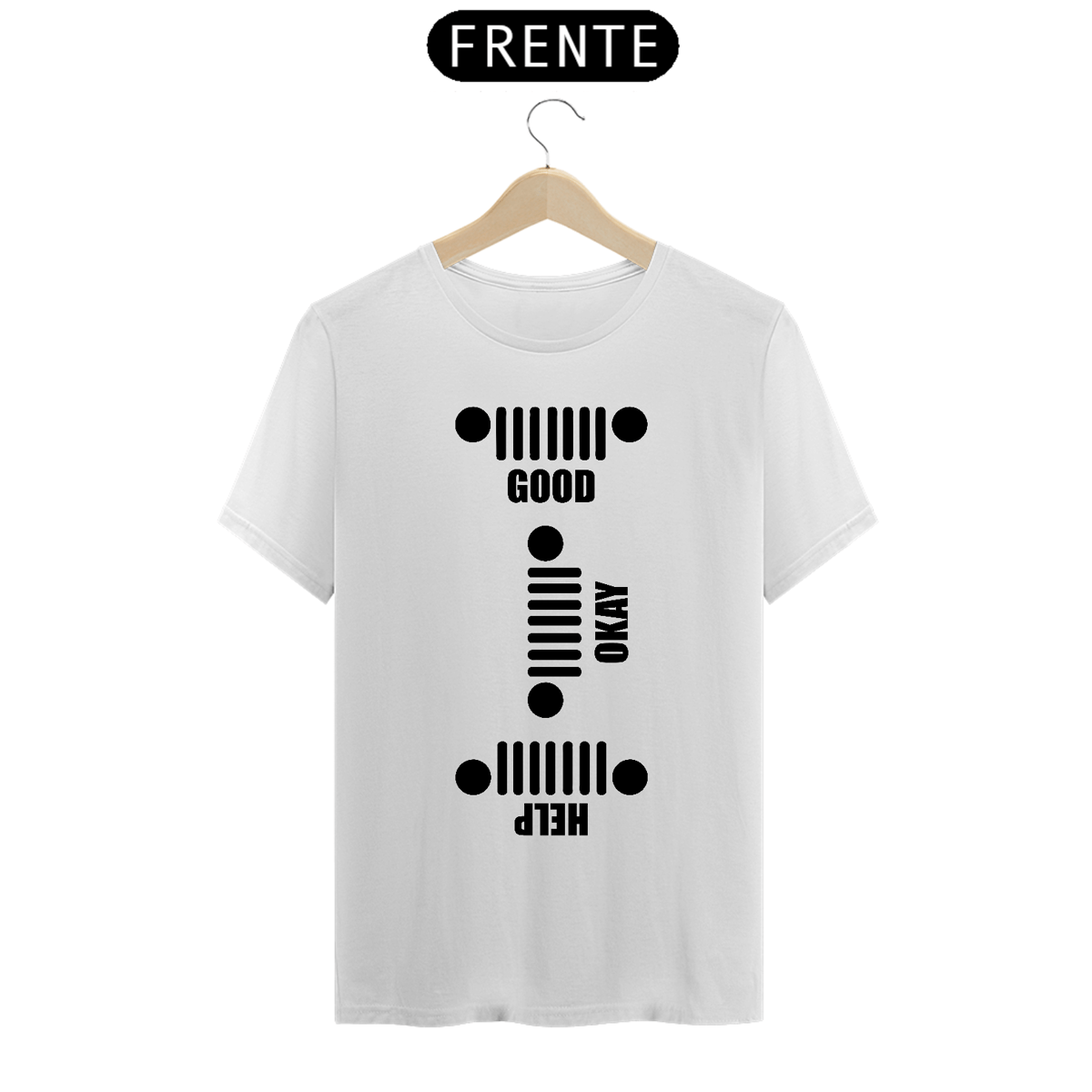 Nome do produto: Camiseta Quality - Jeep Good - Black