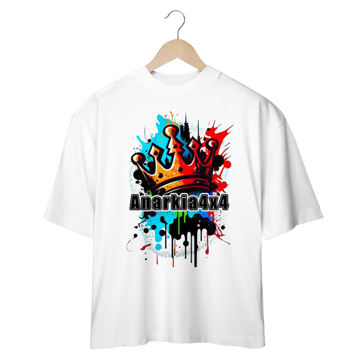 Nome do produto: Camiseta Oversized Anarkia 4x4 - King