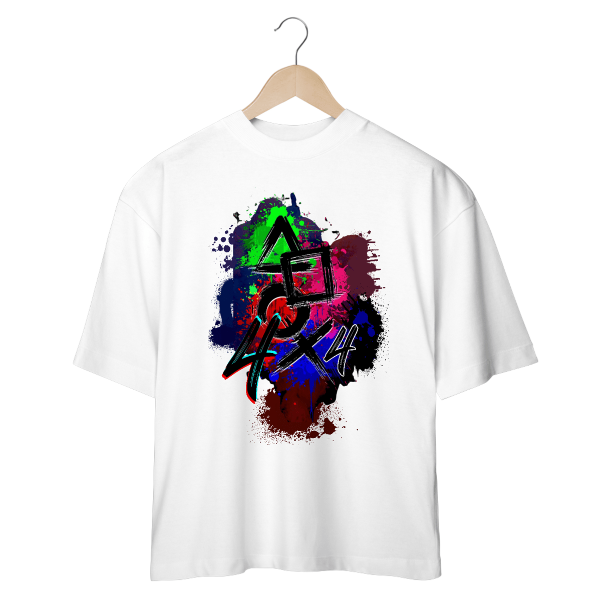 Nome do produto: Camiseta Oversized Anarkia - 4x4