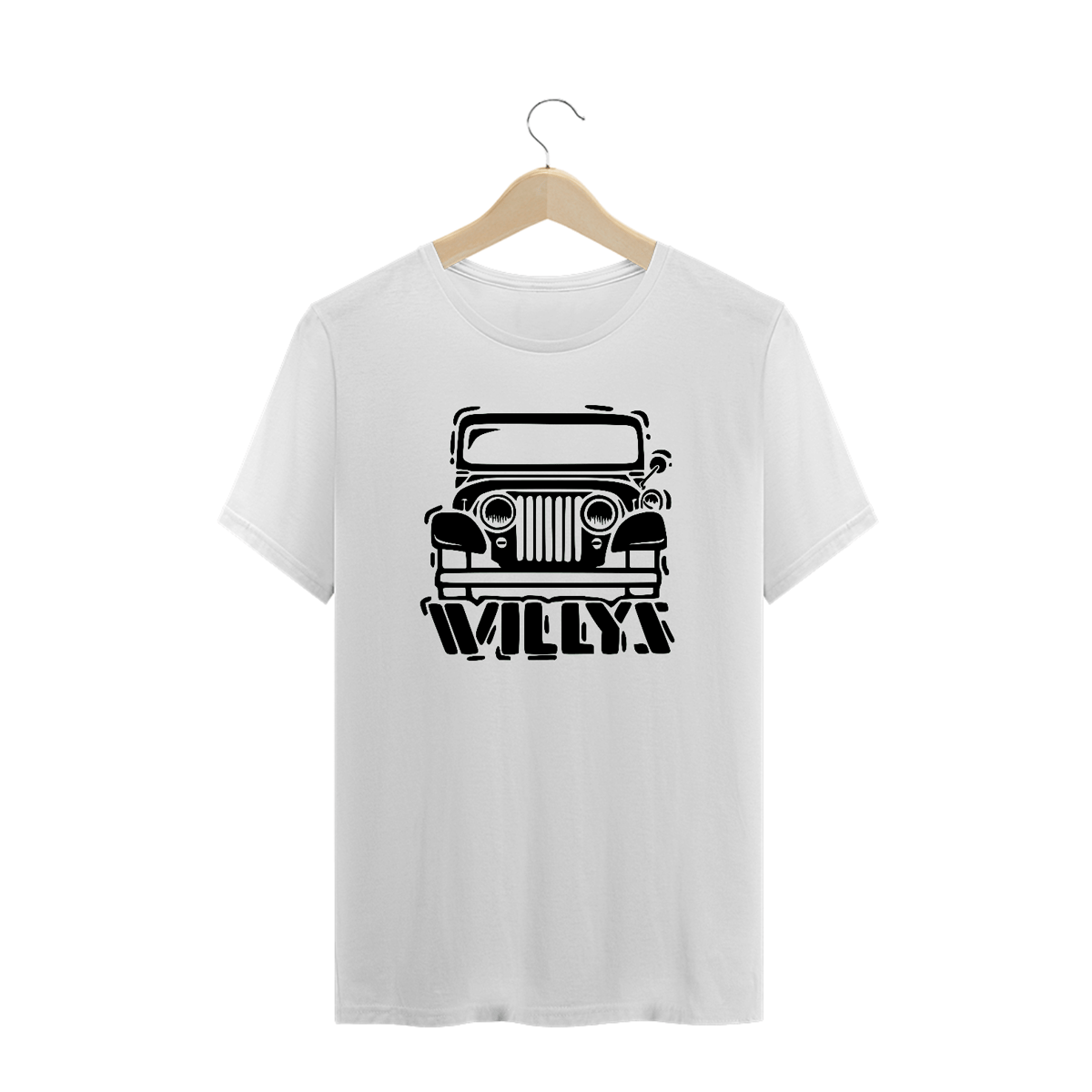 Nome do produto: Camiseta Plus Size - Willys Black