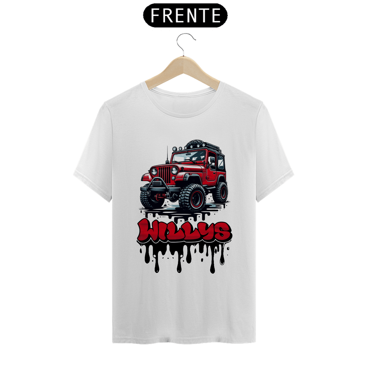 Nome do produto: Camiseta Quality - Willys Red
