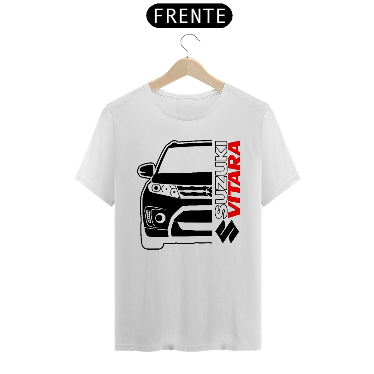 Nome do produto: Camiseta Quality - Suzuki Vitara - Black