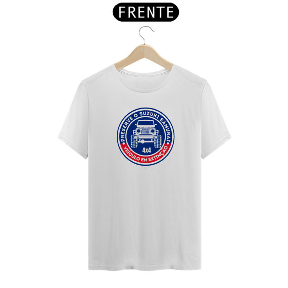 Camiseta Quality - Preserve o Suzuki Samurai